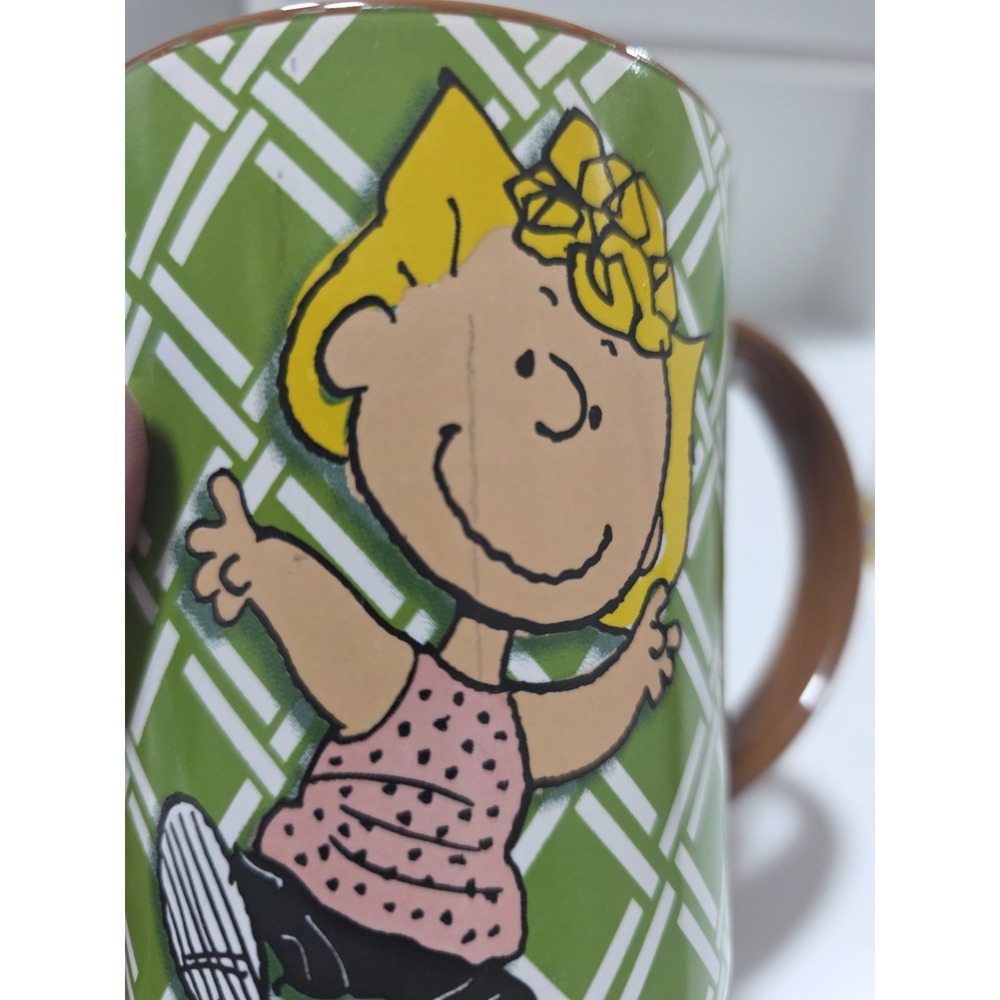 Peanuts Charlie & Sally Ceramic Mug Set‎ of 2 Gibson Overseas Coffee Cups Comic - Picture 5 of 9